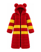 Game Day Coat – Red & Gold - Kimono Dave