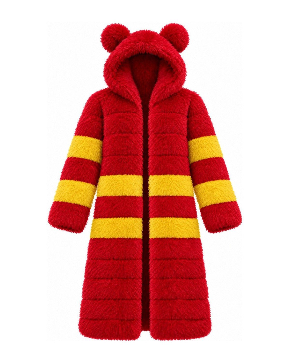 Game Day Coat – Red & Gold - Kimono Dave