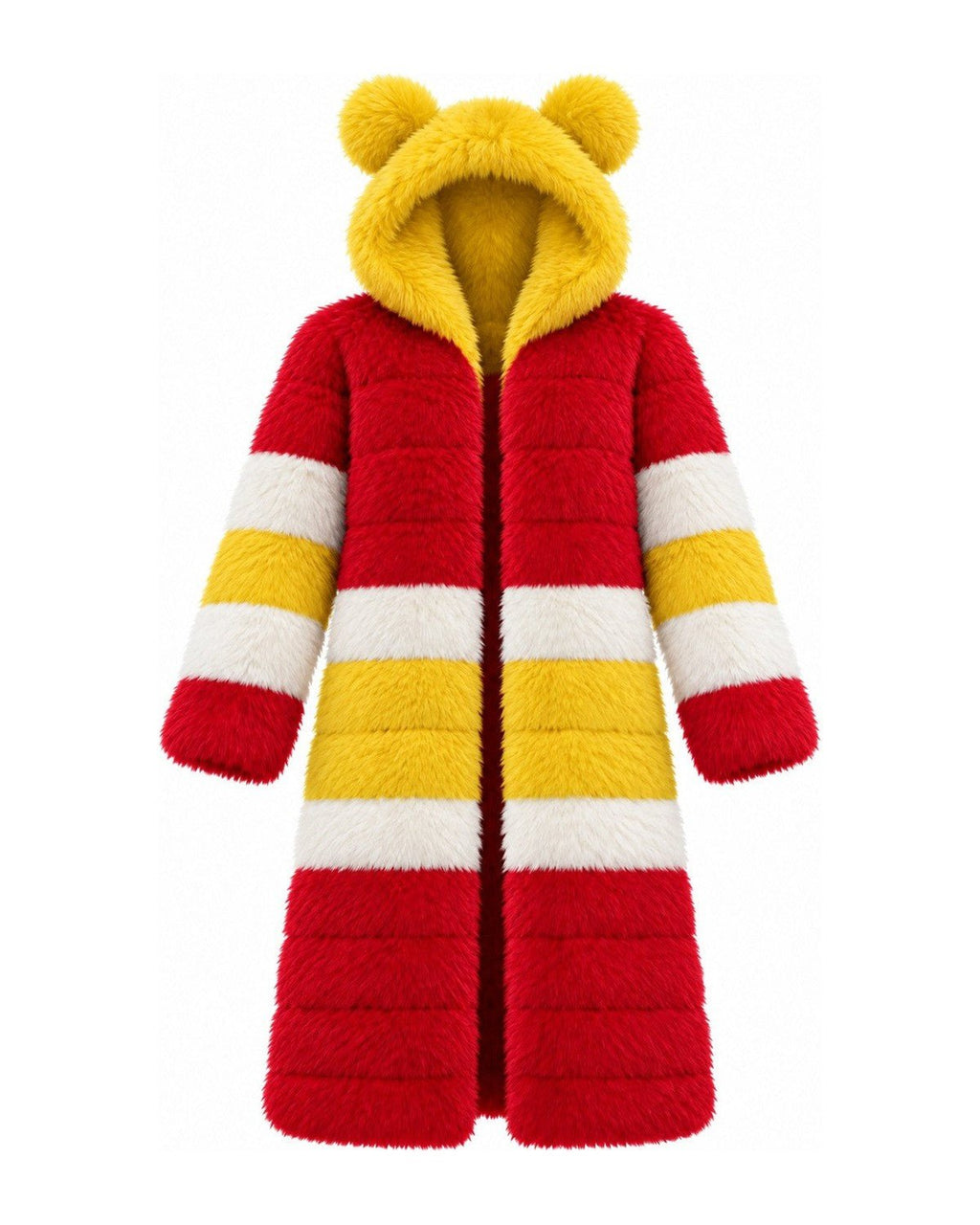 Game Day Coat – Red & Gold - Kimono Dave