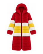 Game Day Coat – Red & Gold - Kimono Dave
