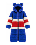 Game Day Coat – Royal & Red (Bear Ears) - Kimono Dave
