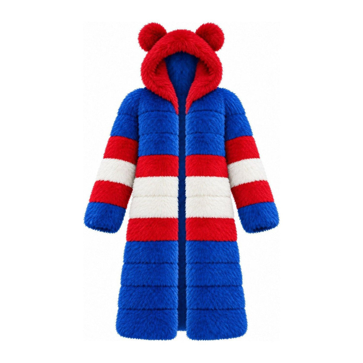 Game Day Coat – Royal Redline - Kimono Dave