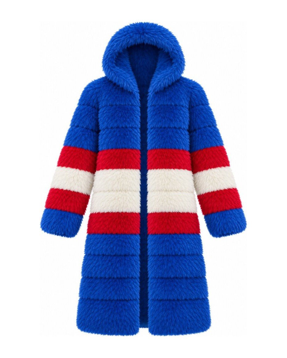 Game Day Coat – Royal Redline - Kimono Dave