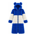 Game Day Coat – Royal & White - Kimono Dave