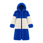 Game Day Coat – Royal & White - Kimono Dave