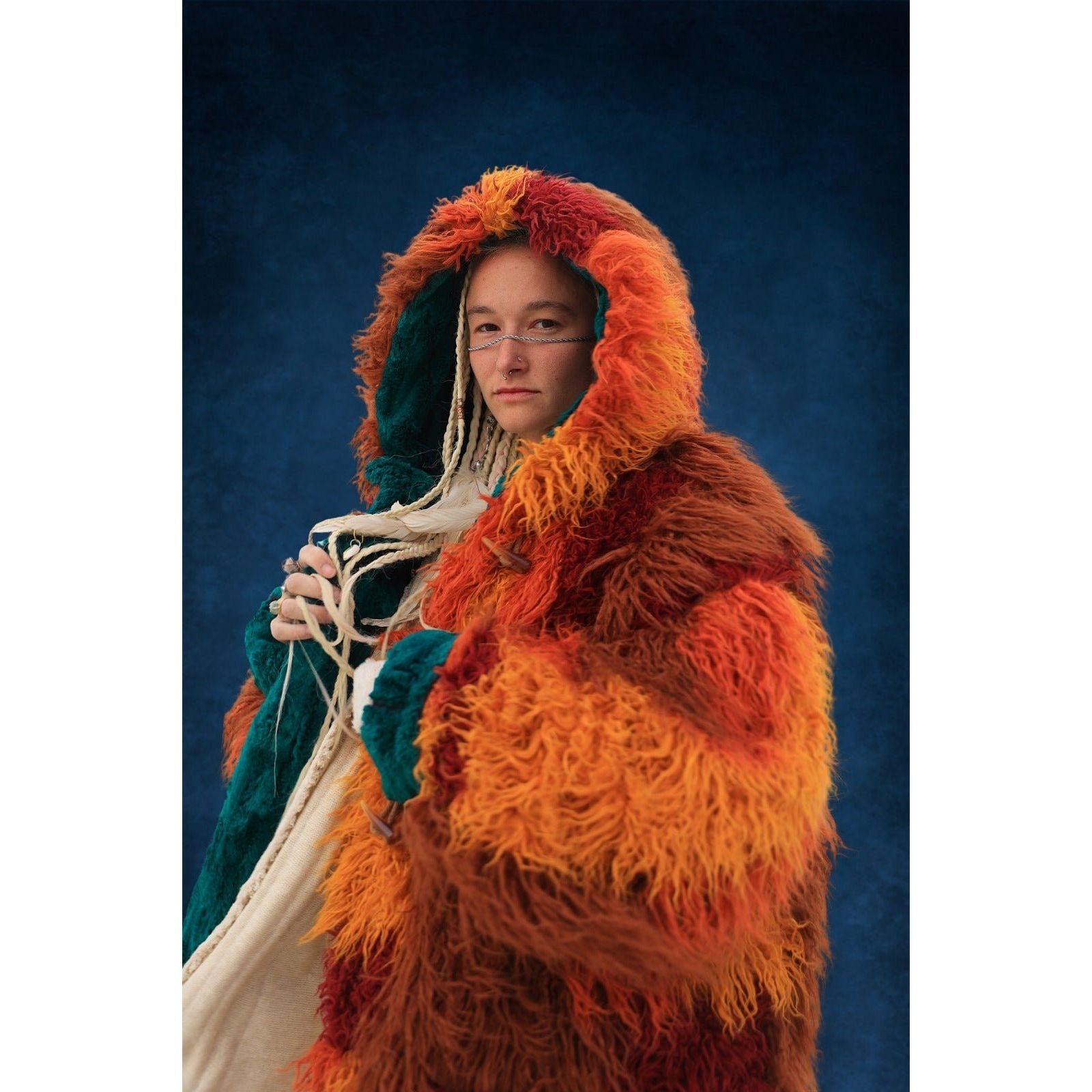 Gilded Yeti Zip - off Sleeves - Kimono Dave