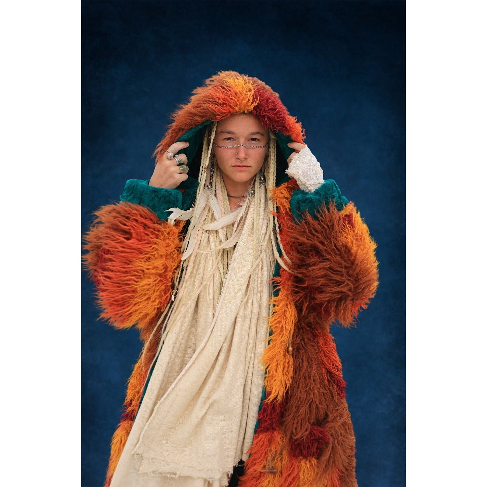 Gilded Yeti Zip - off Sleeves - Kimono Dave