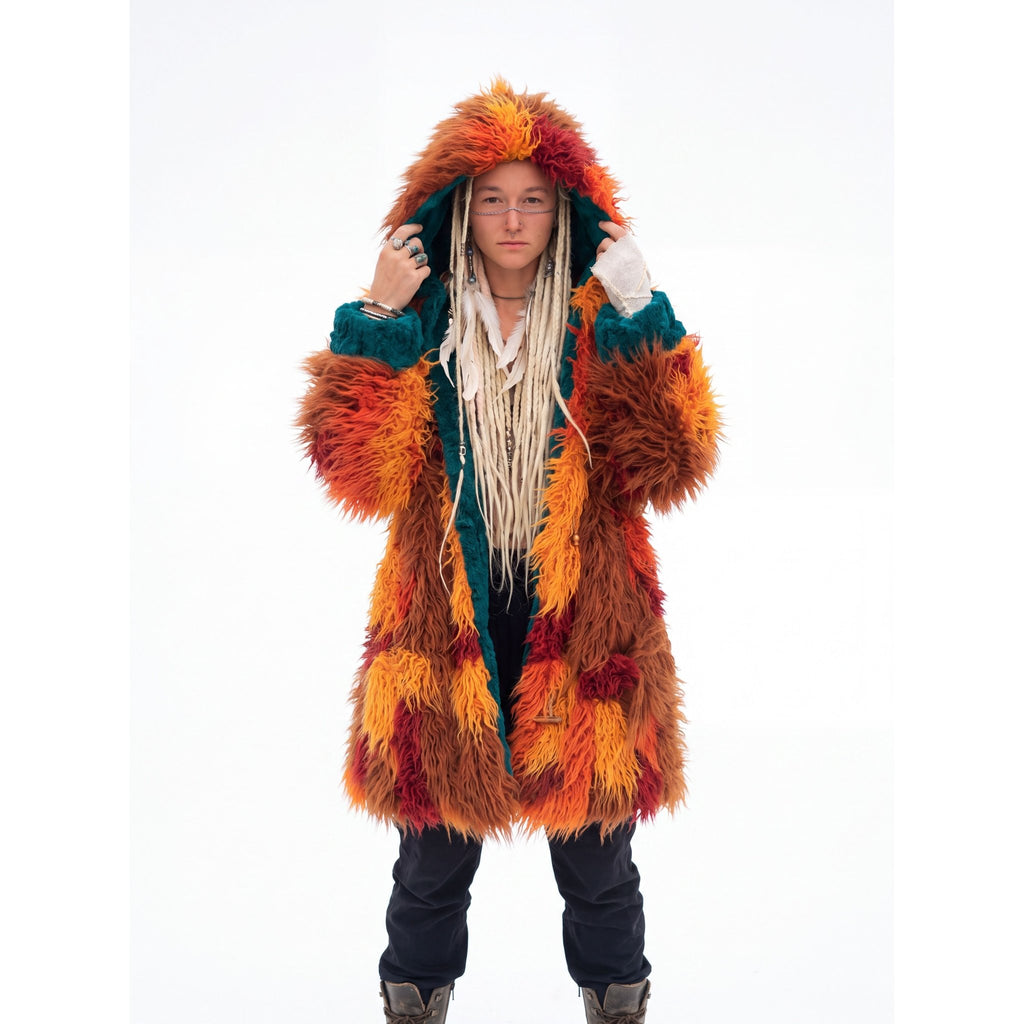 Gilded Yeti Zip-off Sleeves - Kimono Dave