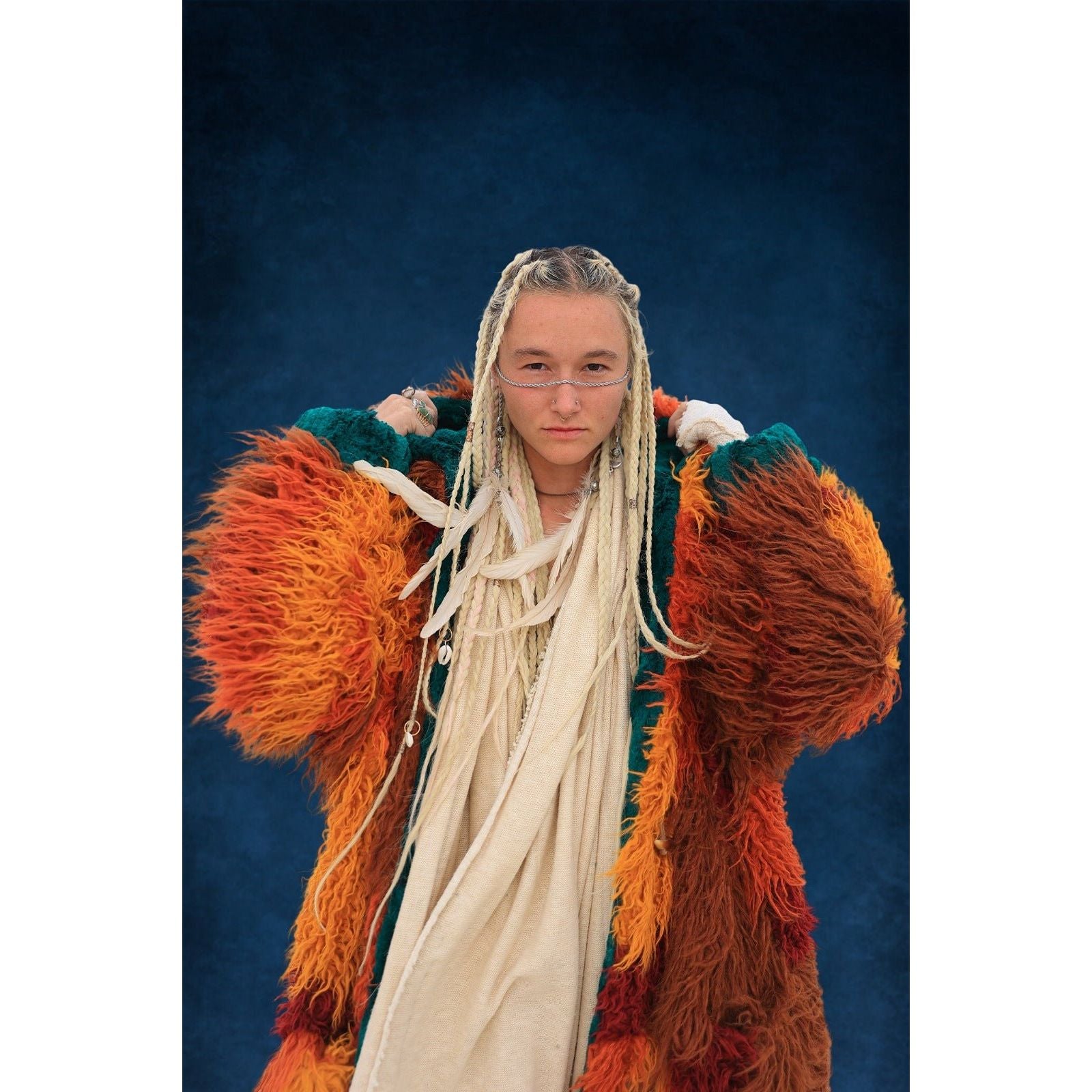 Gilded Yeti Zip - off Sleeves - Kimono Dave