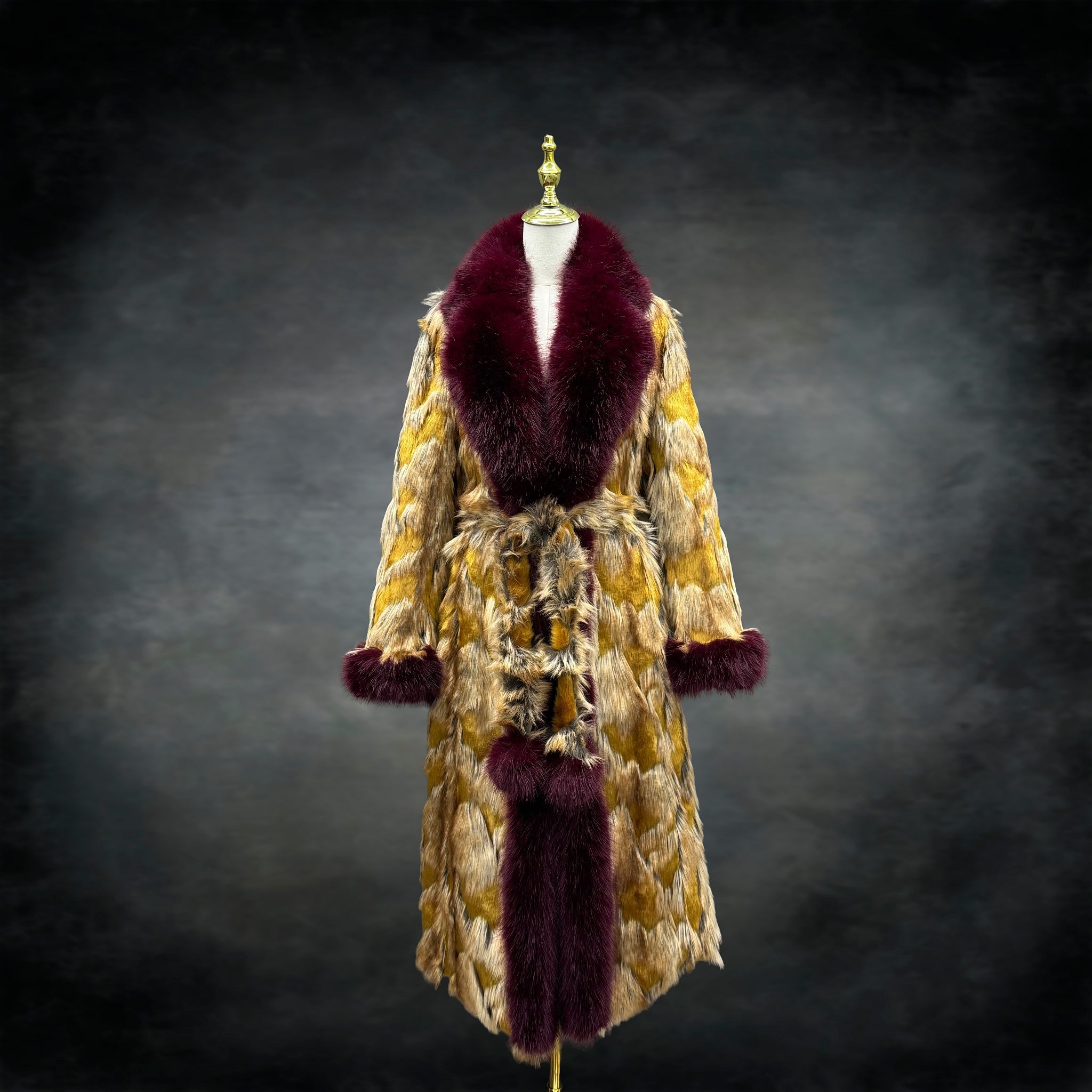 Golden Giraffe Dreamers Coat - Kimono Dave