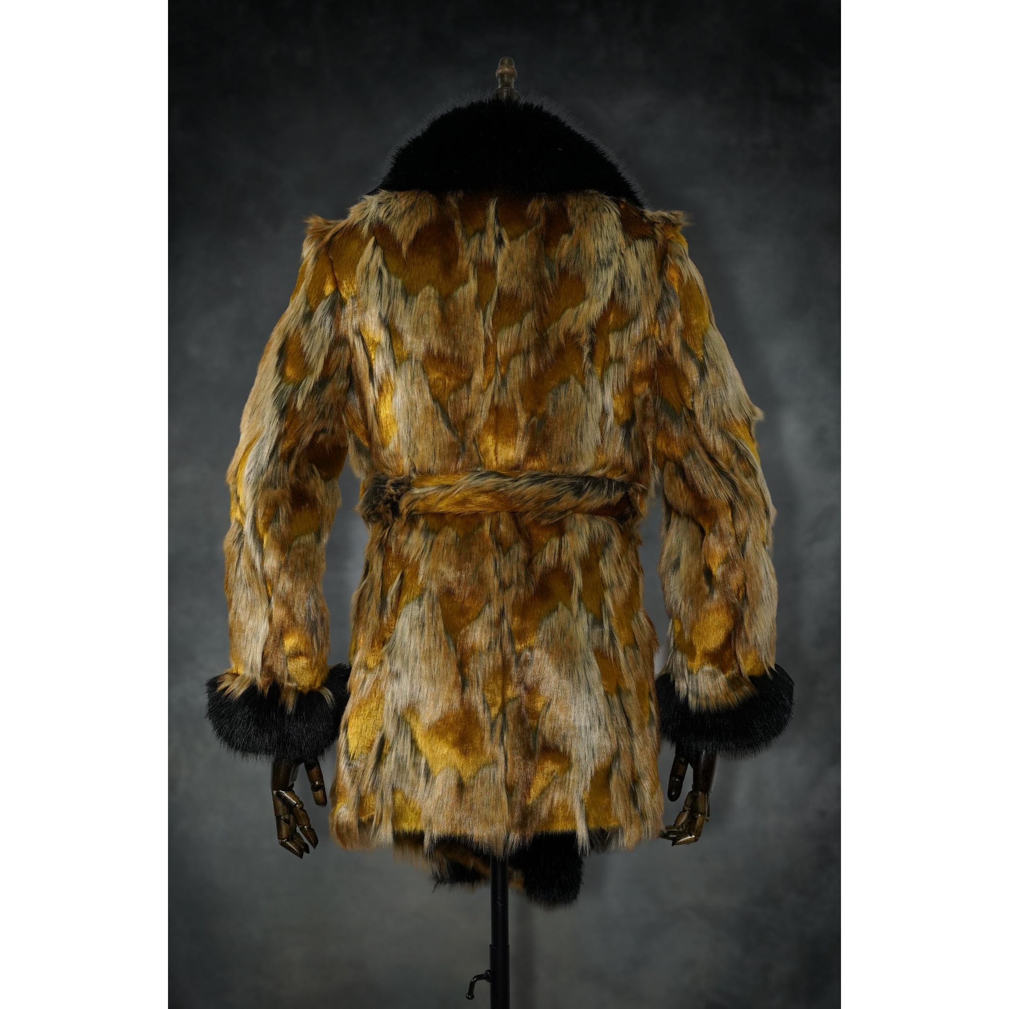 Golden Giraffe Women's Coat - Kimono Dave