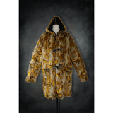 Golden Giraffe Yeti Zip - off Coat - Kimono Dave
