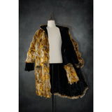 Golden Giraffe Yeti Zip - off Coat - Kimono Dave