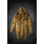 Golden Giraffe Yeti Zip - off Coat - Kimono Dave