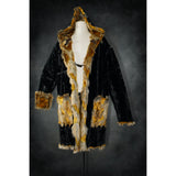 Golden Giraffe Yeti Zip - off Coat - Kimono Dave