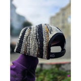 Grandma's Striped Couch 5 Panel Hat - Kimono Dave