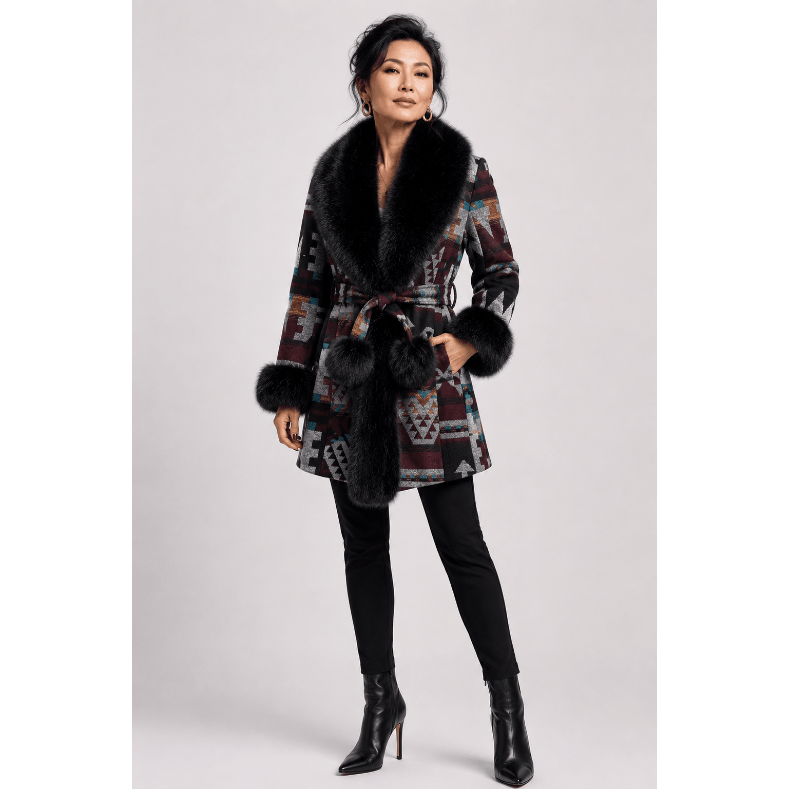 Great Basin Mid-length Dreamer's Coat - Kimono Dave