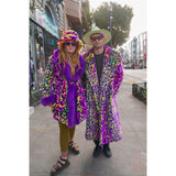 Groovy Neon Jaguar Coat (buy now to save $75 by pre - ordering use code Groovy) - Kimono Dave