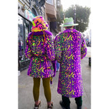 Groovy Neon Jaguar Coat (buy now to save $75 by pre - ordering use code Groovy) - Kimono Dave