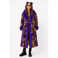 Groovy Neon Jaguar Dreamer's Coat - Kimono Dave
