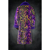 Groovy Neon Jaguar Dreamer's Coat - Kimono Dave