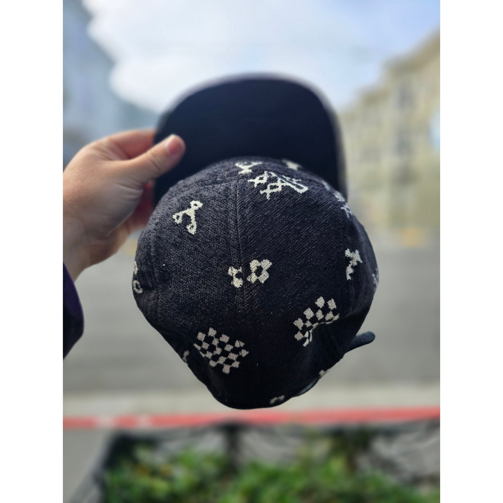 Hieroglyphics 5 Panel Hat - Kimono Dave