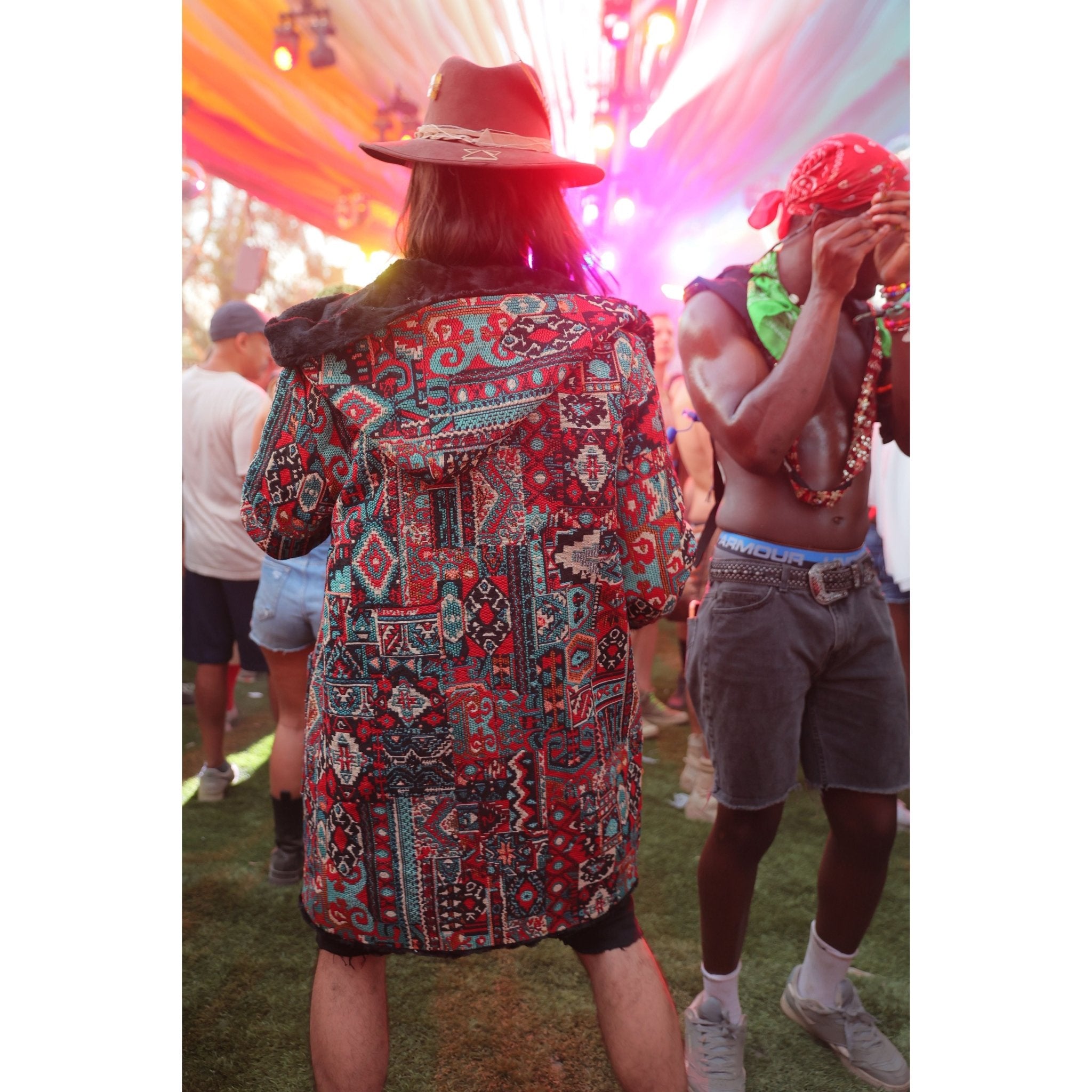 Kilim Classic Zip-off Coat - Kimono Dave
