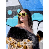 Kimono Dave Aviator Neon Sunglasses - Kimono Dave