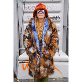 Matted Angel Yeti Coat - Kimono Dave