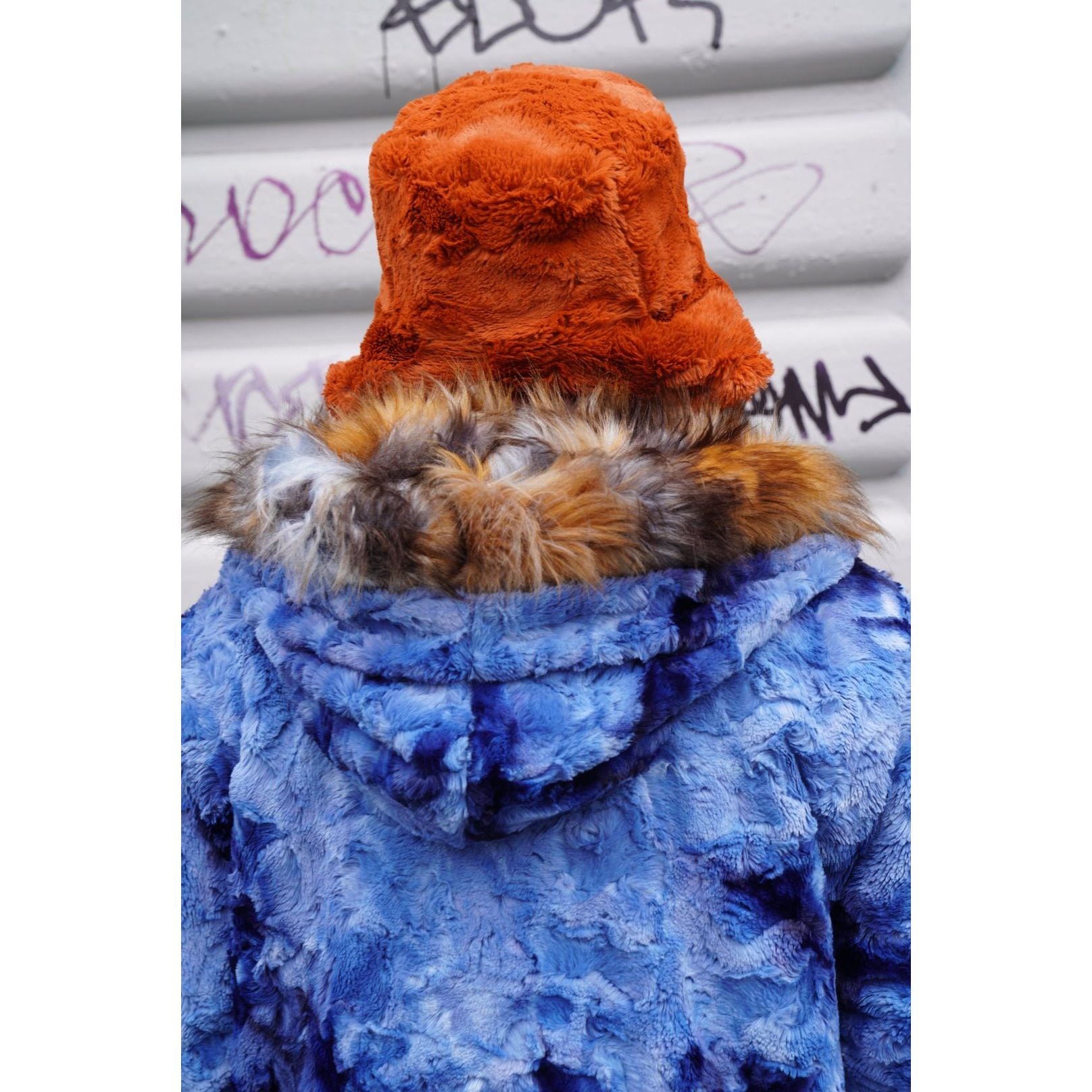 Matted Angel Yeti Coat - Kimono Dave