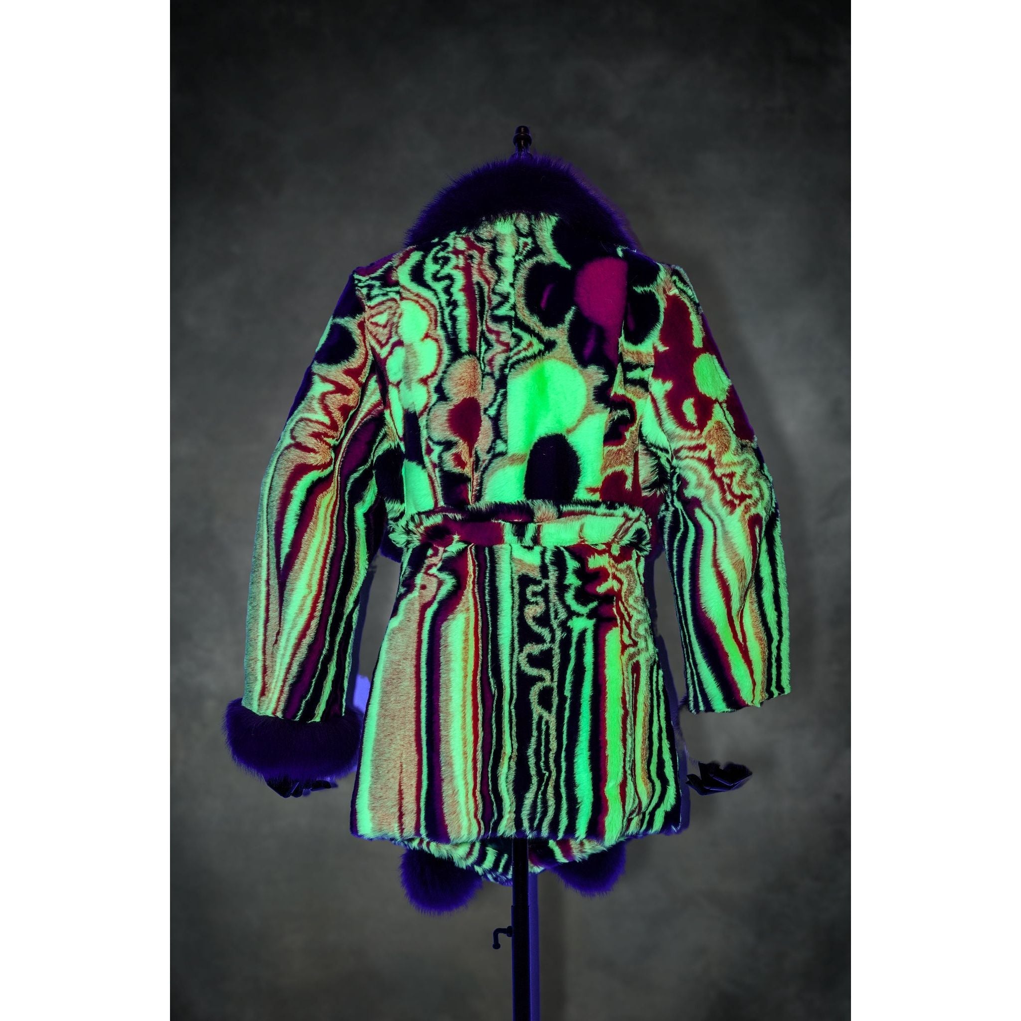 Melting Flowers Barelyawakekalee Collab Coat - Kimono Dave