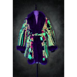 Melting Flowers Barelyawakekalee Collab Coat - Kimono Dave