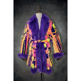 Melting Flowers Barelyawakekalee Collab Coat - Kimono Dave