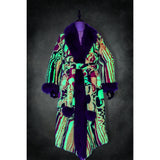 Melting Flowers Barelyawakekalee Collab Dreamer's Coat - Kimono Dave