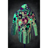 Melting Flowers Barelyawakekalee Collab Yeti Coat - Kimono Dave