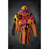 Melting Flowers Barelyawakekalee Collab Yeti Coat - Kimono Dave