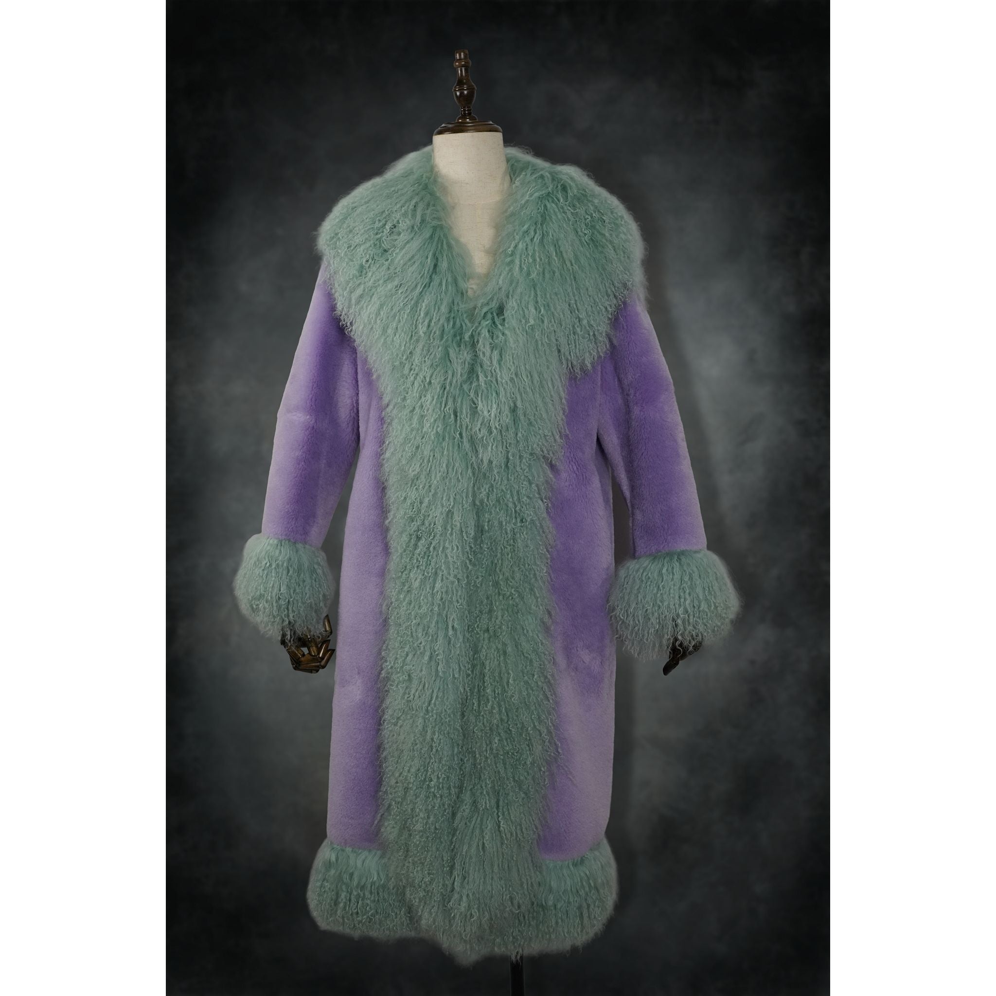 Mermaid Mongolian Coat - Kimono Dave