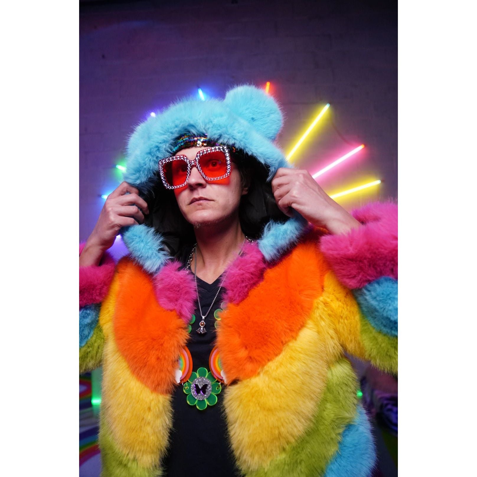 Mid Rainbow Transformer - Kimono Dave