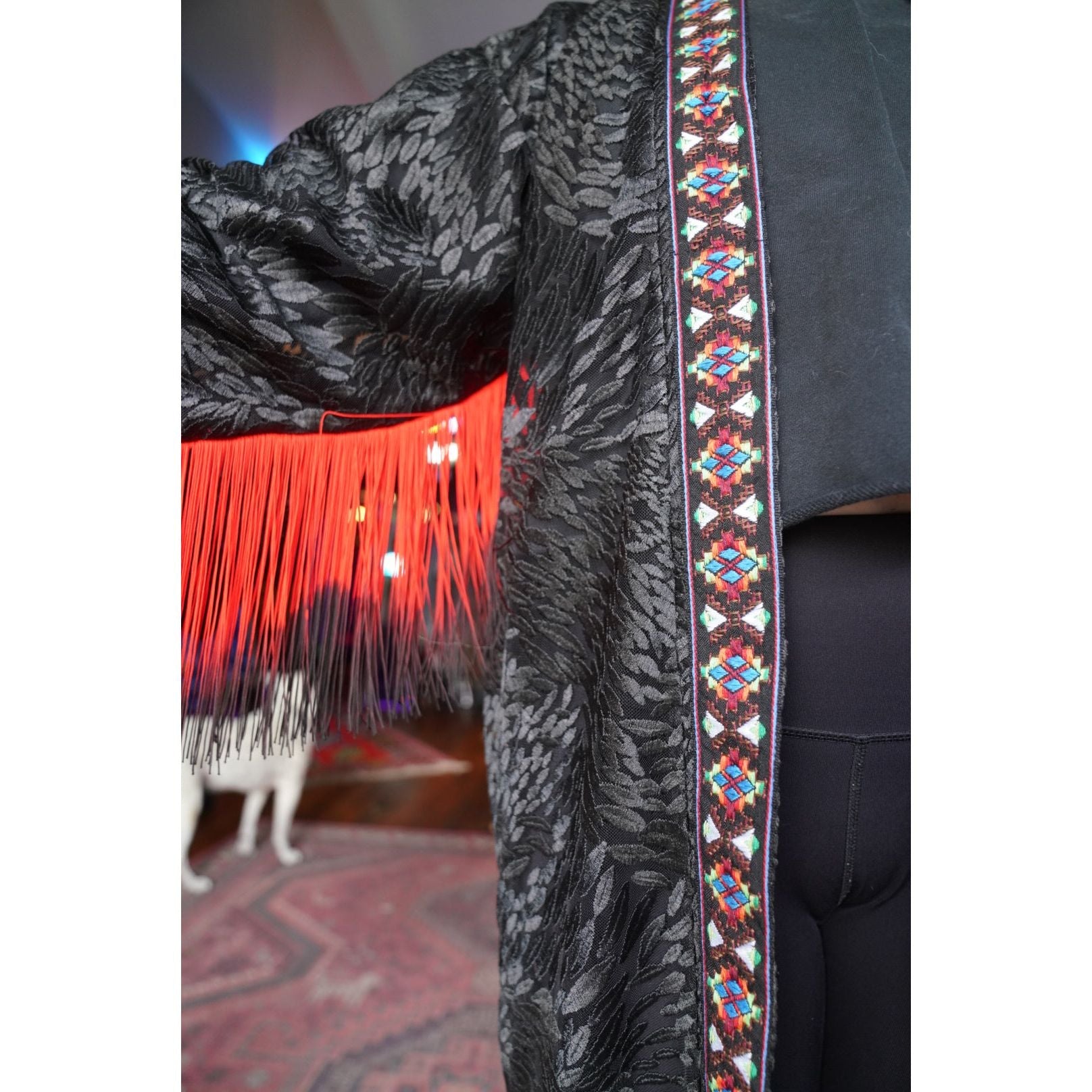 Midnight Flair Kimono - Kimono Dave