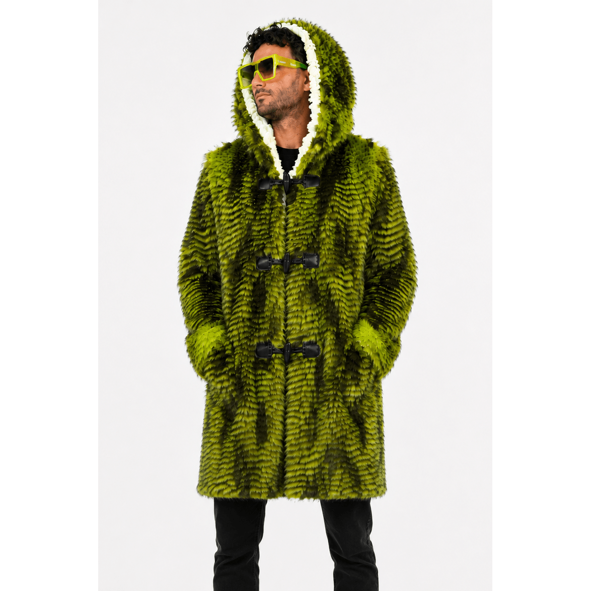 Midnight Owl Yeti Coat - Kimono Dave