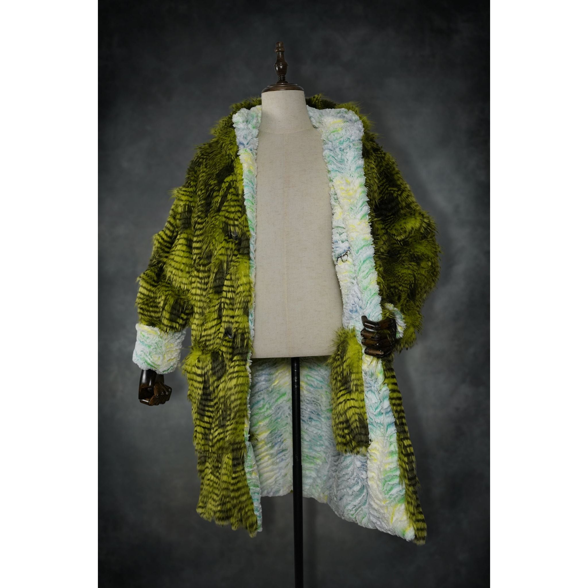 Midnight Owl Yeti Coat - Kimono Dave