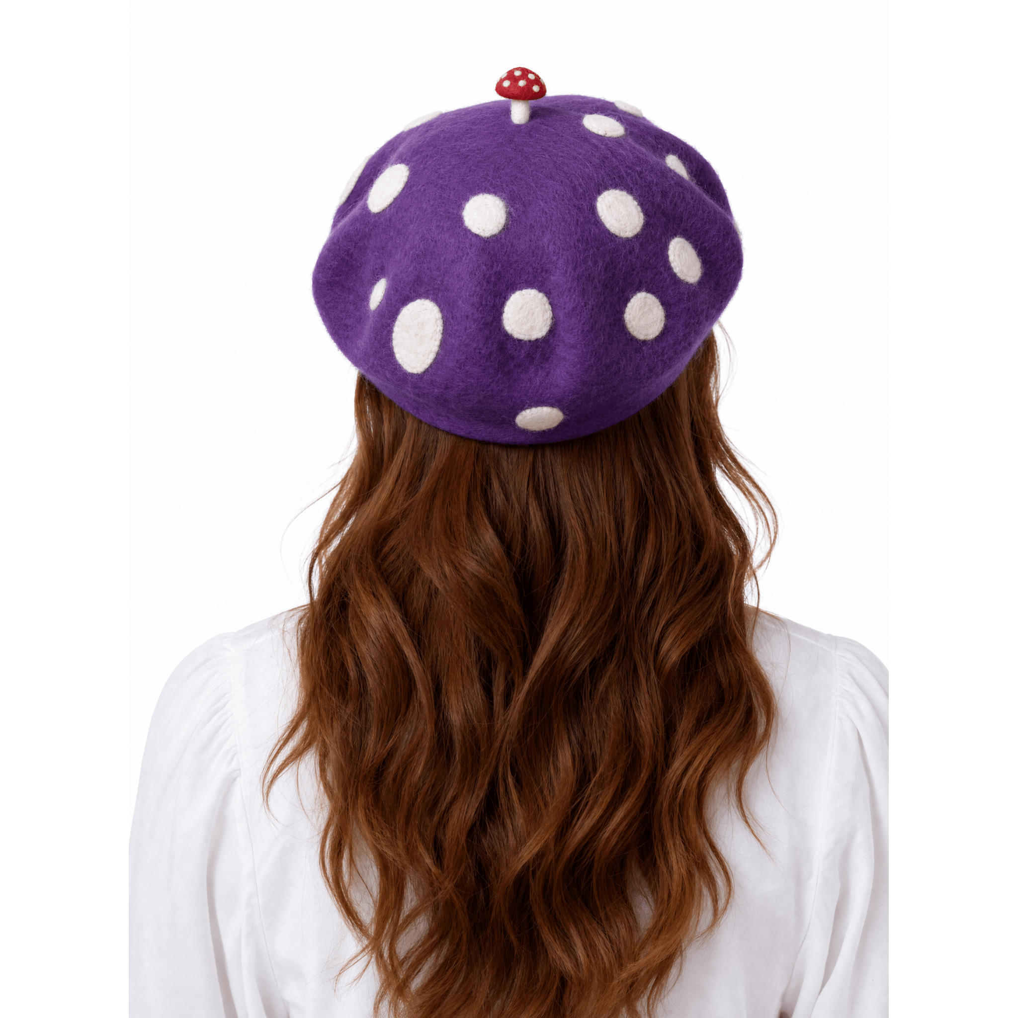 Mushroom beret - Kimono Dave