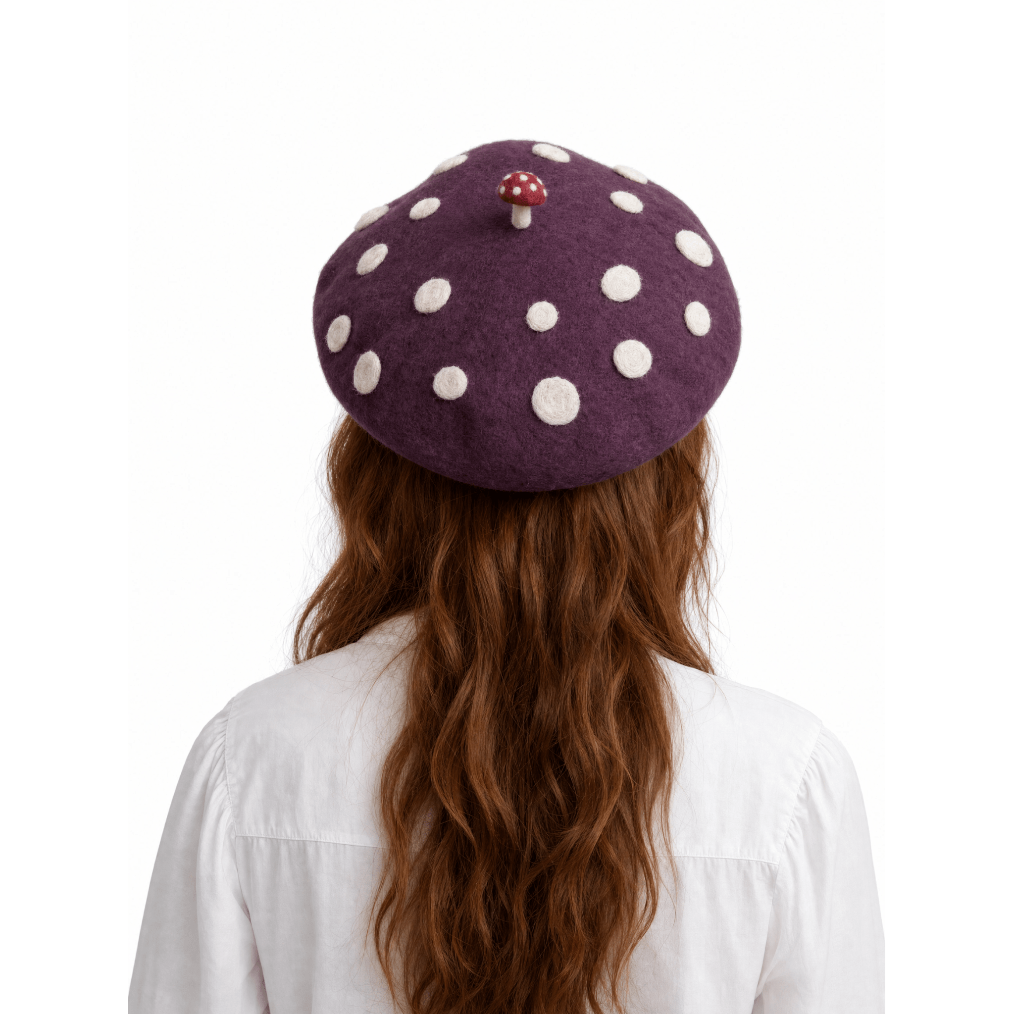 Mushroom beret - Kimono Dave