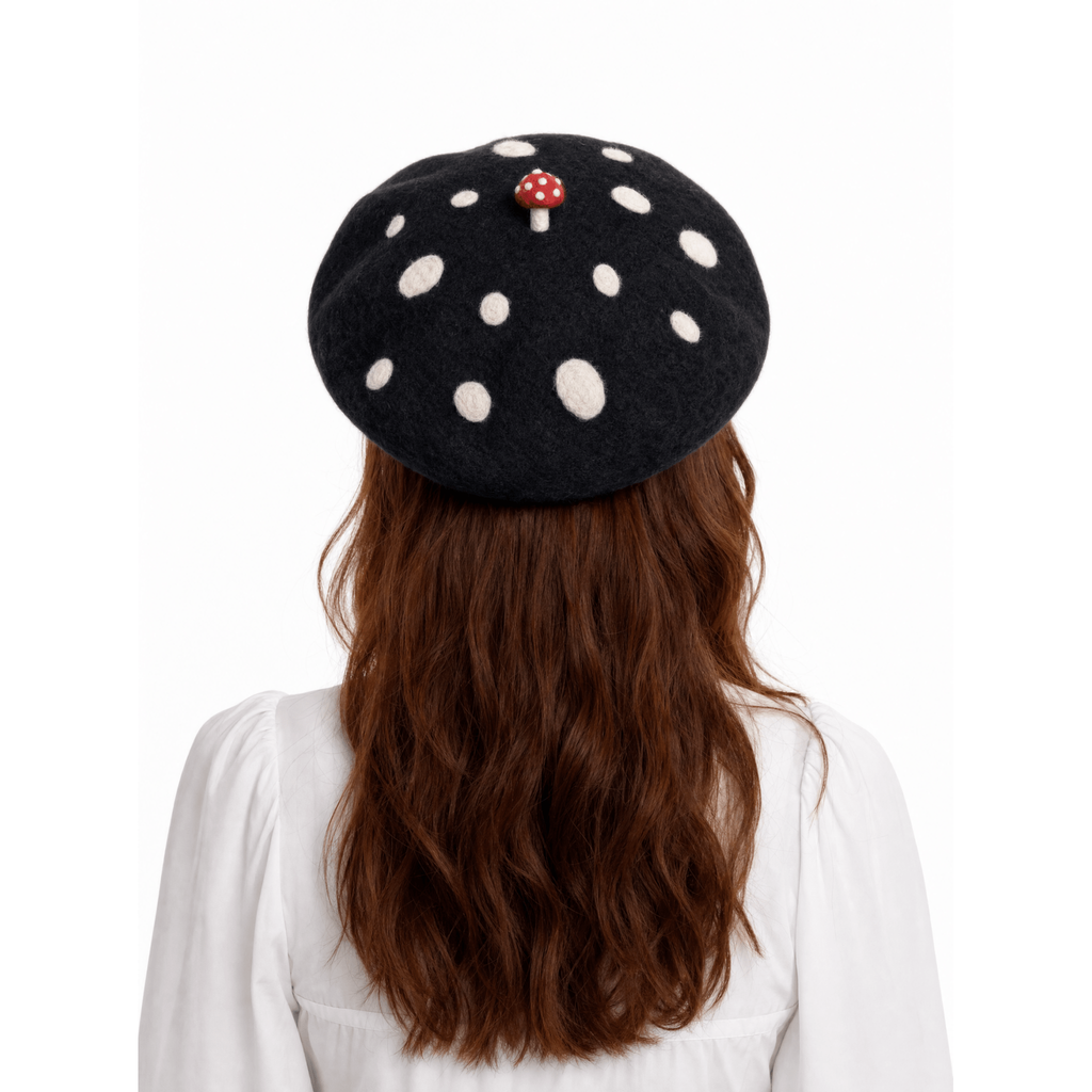 Mushroom beret - Kimono Dave