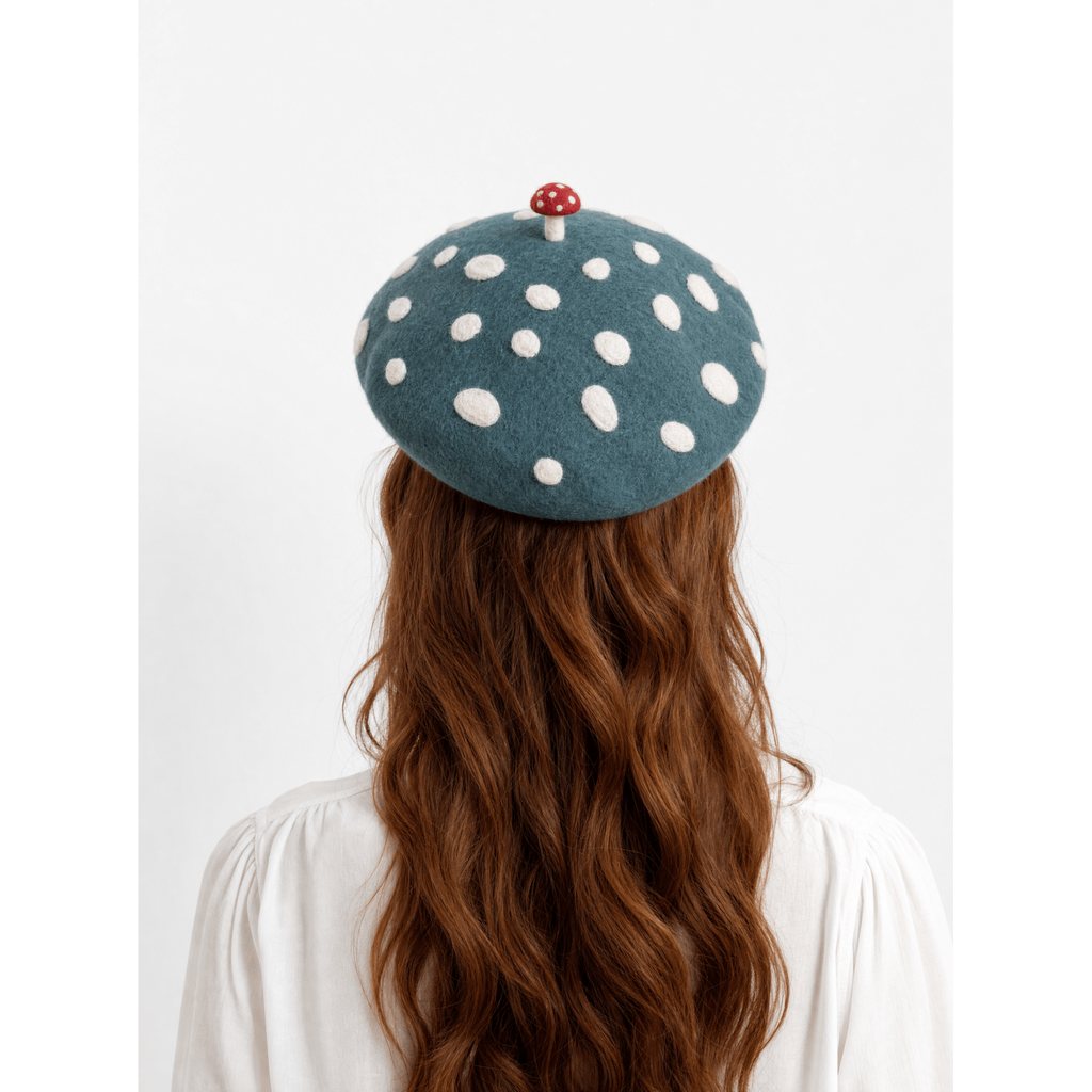 Mushroom beret - Kimono Dave