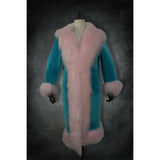 Muted Cotton Candy Mongolian Coat - Kimono Dave