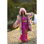 Muted Shag Yeti Coat - Kimono Dave