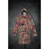 Muted Shag Yeti Coat - Kimono Dave