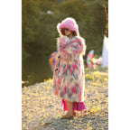 Muted Shag Yeti Coat - Kimono Dave