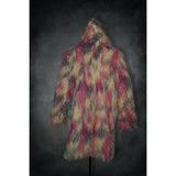 Muted Shag Yeti Coat - Kimono Dave